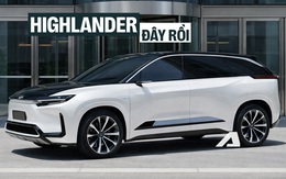 Hóa ra SUV bí ẩn gần đây chính là Toyota Highlander đời mới: Thiết kế lột xác từ ngoài vào trong, động cơ điện, AWD