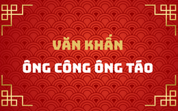 Văn khấn cúng ông Công ông Táo 23 tháng Chạp chuẩn phong tục