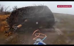 Công bố video drone phá tan xe tăng Abrams ở Zaporizhzhia