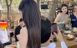 Lộ ảnh Ngọc Trinh ra mắt gia đình 1 nam diễn viên Vbiz giàu có, đẹp trai