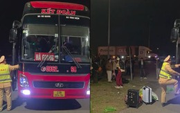 Xe khách 41 chỗ 'nhồi' 72 người, tài xế và chủ xe bị phạt gần 200 triệu đồng