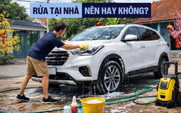 Sát Tết muốn tự rửa xe tại nhà: Chuyên gia chỉ cách để sạch, bóng mà không trầy xước
