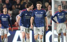 Thống kê rùng mình có thể phá hỏng giấc mơ vô địch của Arsenal