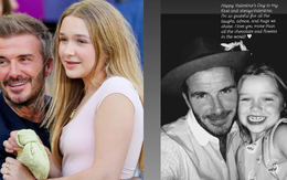 Mặc cho cả thế giới gièm pha, thiếu nữ 14 tuổi Harper bày tỏ tình yêu cực ngọt với bố - David Beckham