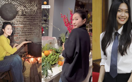 Doãn Hải My "sống 3 cuộc đời" ngày giáp Tết: Học Thạc sĩ Luật, chăm biệt thự, về quê chồng lại "lăn vào bếp"