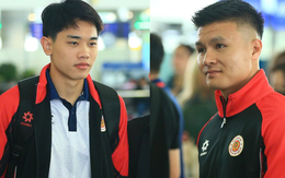 Đình Bắc, Quang Hải bảnh bao lên đường đi thi đấu, năm nay đón Tết ở nước ngoài