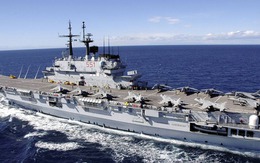 Indonesia đón tàu sân bay boong phẳng đầu tiên của Đông Nam Á