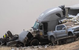 Hơn 30 phương tiện va chạm liên hoàn trên cao tốc ở Mỹ khiến 4 người tử vong