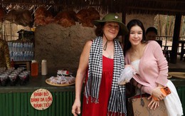 Gia đình Văn Lâm tham qua Địa đạo Củ Chi ngày Tết, Yến Xuân khoe khéo mối quan hệ với mẹ chồng người Nga