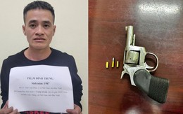 Bắt giữ kẻ dùng súng cướp ô tô sau 1 giờ gây án ở Bắc Ninh