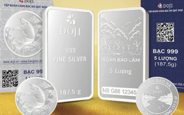 Giá bạc tăng nóng trước ngày Thần Tài, một tập đoàn vàng bất ngờ lấn sân bán bạc