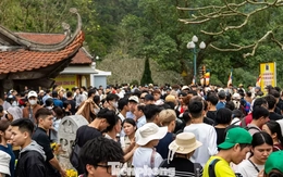 Cảnh tượng chưa từng thấy ở Yên Tử