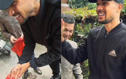 Lần đầu đón Tết Việt, Đỗ Hoàng Hên gây bất ngờ với hành động đẹp