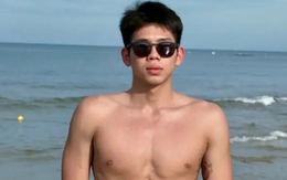 Em trai Ánh Viên - Nam thần bơi lội thế hệ mới Quang Thuấn đi bơi thì cực phẩm, tập luyện tết lại cực "lầy"