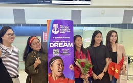 Đội tuyển nữ Việt Nam đến Perth, ra sân tập ngay chiều 28-2