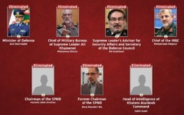 Một loạt giới chức cấp cao Iran thiệt mạng trong cuộc tấn công của Israel?