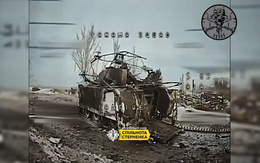 Dùng M113 chiến lợi phẩm để tấn công Grishinine