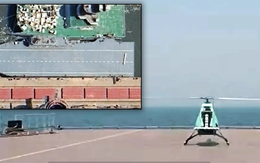 Trung Quốc gây chú ý với "tàu sân bay mini" thử nghiệm UAV trên biển