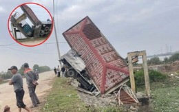 Vụ học viên tông vào thành cầu khiến thầy dạy lái tử vong ở Ninh Bình: Trước đó xảy ra va chạm với ô tô con