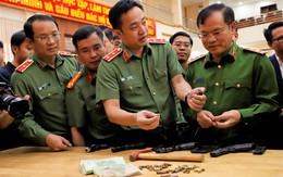 Toàn cảnh buổi công bố chi tiết bắt giữ 2 nghi phạm cướp ngân hàng tại Gia Lai