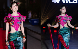 Không nhận ra Châu Tuyết Vân ở WeChoice Awards: Visual "bùng nổ" khoe trọn vòng eo con kiến, "outfit chặt chém" giữa rừng sao Vbiz