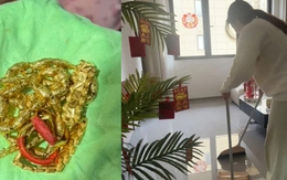 Dọn nhà đón Tết, cô gái vứt nhầm 100g trang sức vàng, trị giá gần 400 triệu đồng vào thùng rác