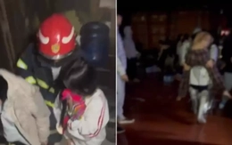 Cháy quán cà phê ca nhạc ở Hà Nội, cảnh sát giải cứu 15 người thoát nạn