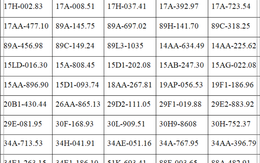 Công an đề nghị các chủ xe máy, ô tô trong danh sách sau nhanh chóng liên hệ, nộp phạt nguội theo Nghị định 168
