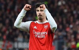 Kết quả Bayer Leverkusen 1-1 Arsenal: Phạt đền tranh cãi, Havertz gỡ hòa