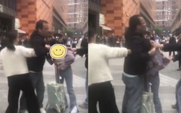 Vợ bắt quả tang chồng giữa trung tâm thương mại, cảnh giác cao với kiểu "bé ba" thế này!