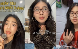 "Nàng thơ" sống một mình trong phòng trọ 3,8 triệu ở Hà Nội, nổi tiếng với loạt vlogs "dậy từ 1h sáng để học bài"
