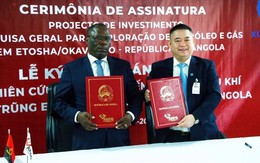 Dự án dầu khí đầu tiên của một tập đoàn Việt Nam tại Angola, quy mô nghiên cứu 200.000 km2