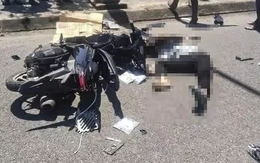 Tông trụ đèn, 2 thanh niên tử vong