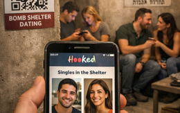 Khi còi báo động tên lửa Iran vang lên, người Israel xuống hầm… và bắt đầu hẹn hò