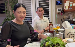 Con dâu Thanh Tuyền: "Cảm ơn ông xã cho tôi tiền về nước làm show"