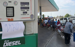 Giá xăng dầu ở nước láng giềng của Việt Nam tăng mạnh, đã đạt vượt mốc 27.000 đồng/lít