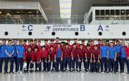 Đội tuyển U23 Việt Nam lên đường tham dự Giải CFA Team China 2026
