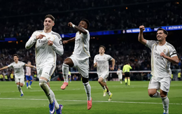 Vinicius rực sáng, Real Madrid thắng nghẹt thở derby Madrid