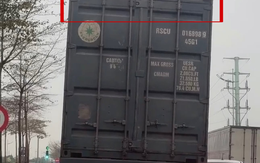 Phát hiện xe container màu đen lạ, cảnh sát lập tức theo dõi giám sát để kiểm tra