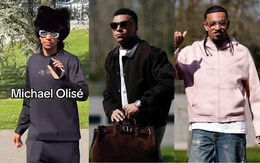 Sốc với gu thời trang tuyển Pháp, hội quân mà ngỡ Paris Fashion Week, Michael Olise "giật spotlight" với mũ lông độc lạ