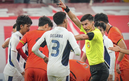 Xô xát bị phạt thẻ đỏ, sao trẻ Thái Lan tố cầu thủ Trung Quốc khiêu khích