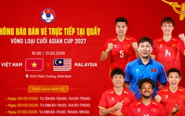 Cổ động viên có thêm phương án mua vé trận Việt Nam vs Malaysia