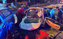 Gặp tai nạn trên con đường đang sửa chữa, gia đình 3 người đi ô tô tử vong thương tâm