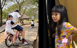 Con riêng của vợ hờn dỗi vì nam ca sĩ Việt đi làm về muộn: "Ba hứa với con"