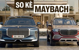 Bộ đôi xe siêu sang Lạc Hồng lăn bánh trên phố thế nào, đứng cạnh Maybach ra sao - Bộ ảnh và clip này sẽ giúp bạn trả lời câu hỏi đó