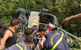 Vụ xe khách chở đoàn nhân viên ngân hàng lao xuống vực: Chiếc xe không bị rơi sâu nhờ yếu tố nào?