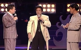 Chế Linh gặp tai nạn, vẫn bay đi Úc, chống nạng lên sân khấu