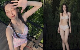 Nhan sắc cô gái tắm ở Giếng Tiên gây tranh cãi