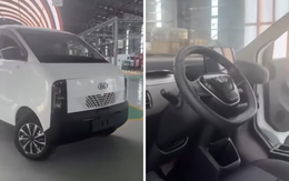 Xe điện lạ bất ngờ xuất hiện trong nhà máy ô tô ở Huế của hãng Việt: Đi bao xa, giá thế nào?