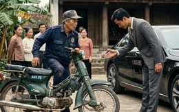 Bố vợ làm bảo vệ, ngày họp mặt 2 bên, ông lái chiếc xe cũ nát nhưng Tổng giám đốc phải đứng dậy cúi chào